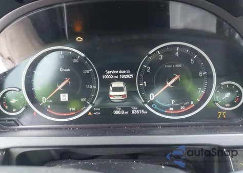 2014 BMW 750I xDrive из США, поврежденный, VIN WBAYB6C56ED225091